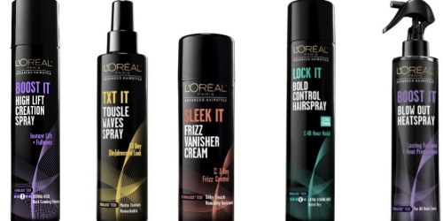 New $1/1 L’Oreal Paris Haircare Coupon = L’Oreal Advanced Stylers Only $1.49 at Target