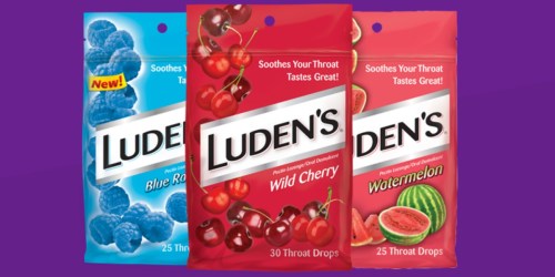 New $1/2 Luden’s Throat Drops Coupon = Only 69¢ at Target
