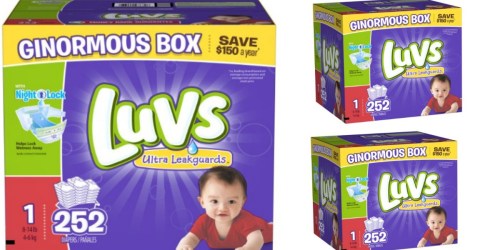 Amazon Family: Luvs Diapers Only 9¢ Per Diaper Shipped + Nice Deal On Pampers Diapers