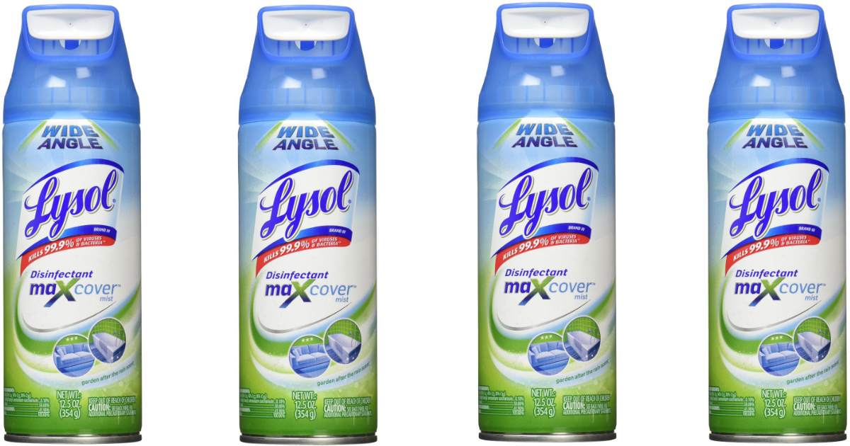 lysol disinfectant max cover mist amazon