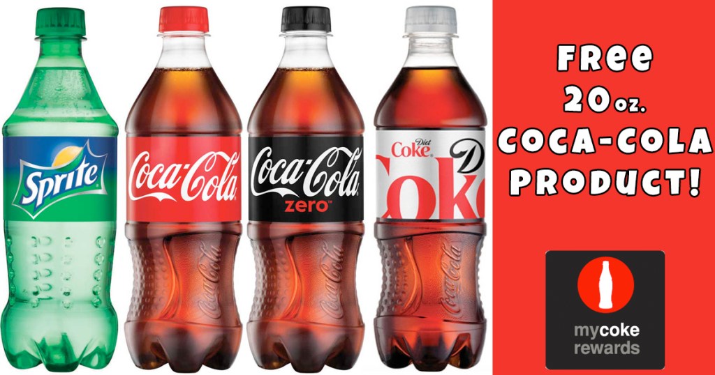 My Coke Rewards FREE 20oz CocaCola When You Add My Coke Rewards to