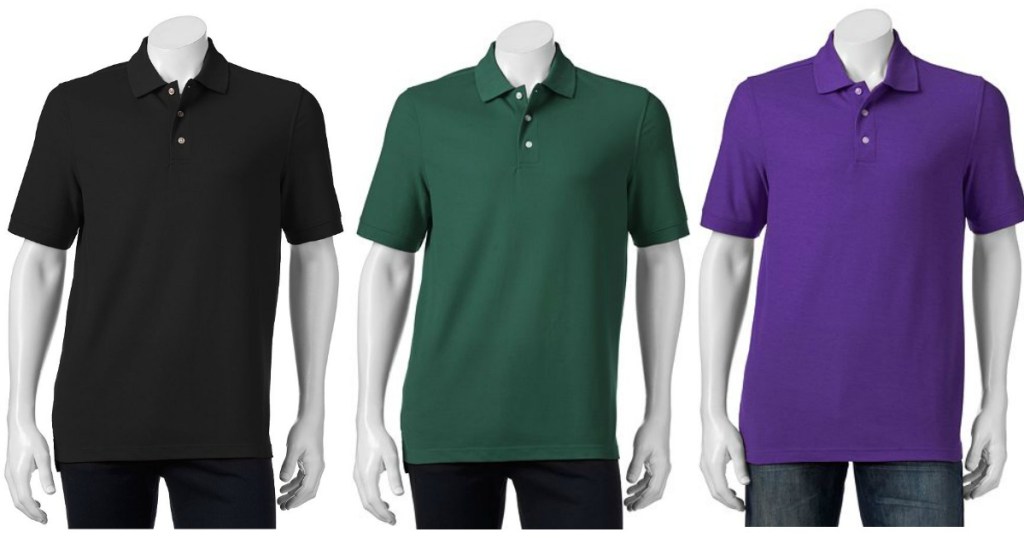Men's Croft & Barrow Polo Shirts