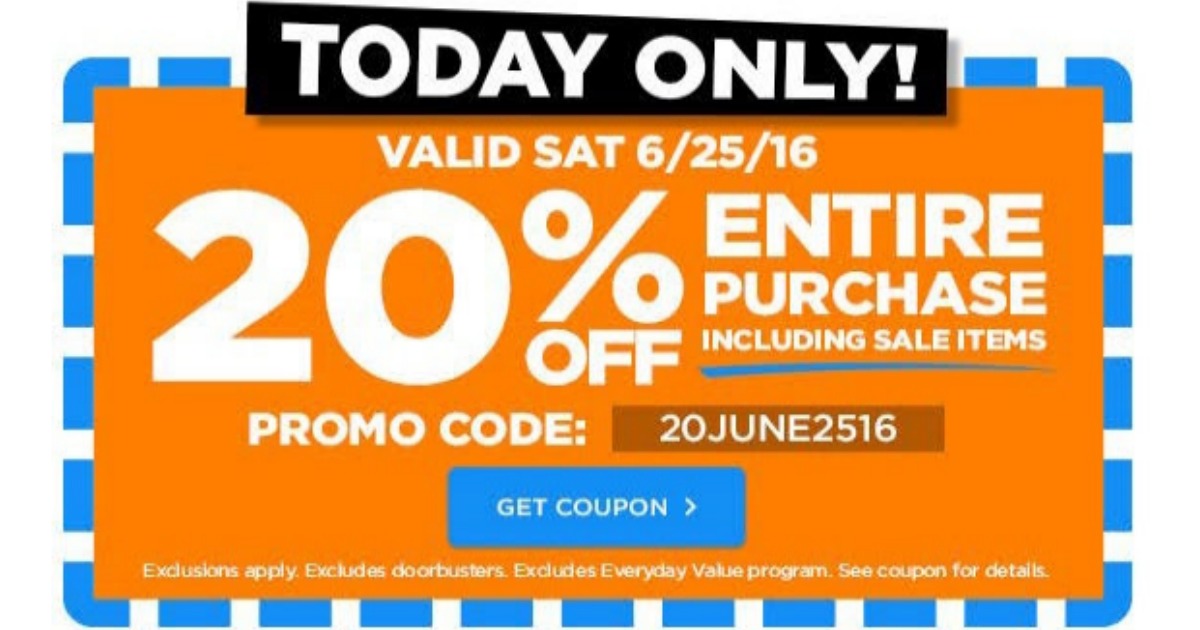 Michaels 20 Off Entire Purchase Including Sale Items Today Only   Michaels Extra 20 