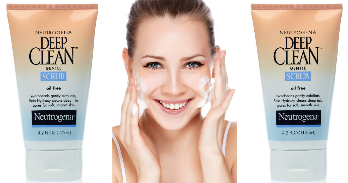 Amazon Neutrogena Deep Clean 4.2 Ounce Gentle Scrub Only 2.91 Shipped