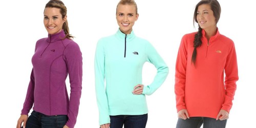 North Face Women’s Glacier 1/4 Zip Pullover Only $30 Shipped (Regularly $55)