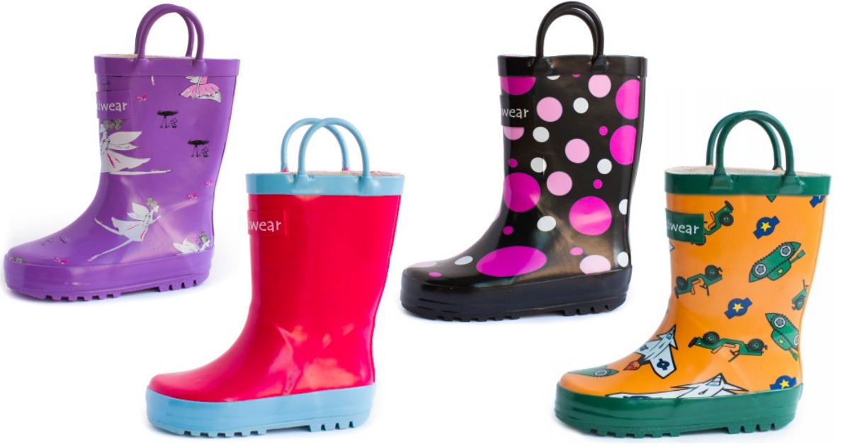 childrens rain boots