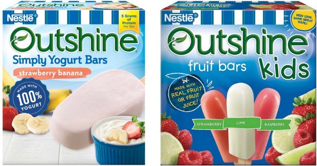 Outshine frozen snacks