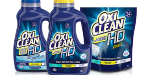 New $2/1 OxiClean Laundry Detergent Coupon