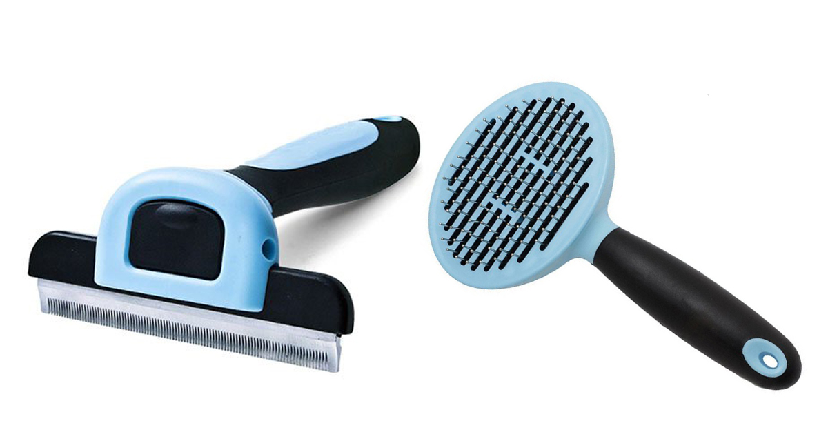 Amazon Pet Grooming Comb Only 9.99 & Pet Grooming Brush/Massager Only 11.99