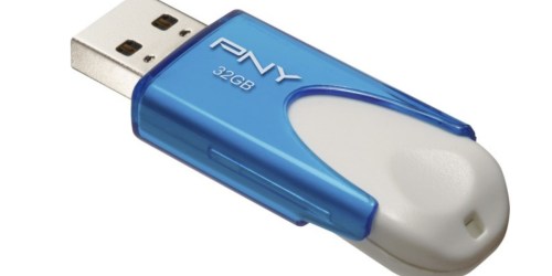 Best Buy: PNY 32GB USB 2.0 Flash Drive Only $7.99 (Regularly $24.99)