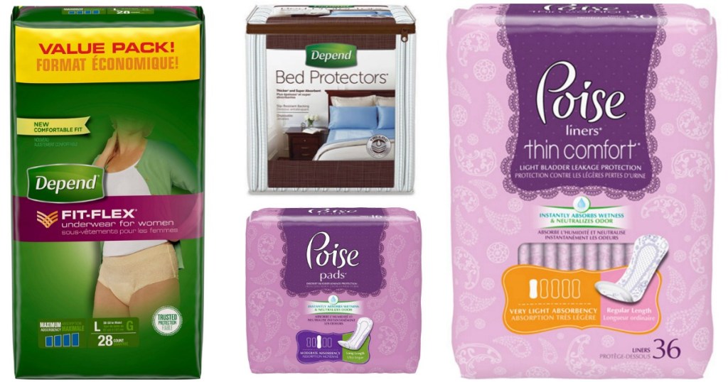 10 in High Value Depend & Poise Coupons
