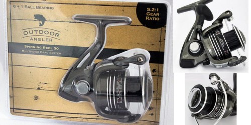 Walmart: Highly Rated Outdoor Angler Spinning Reel 30 Only $10.99