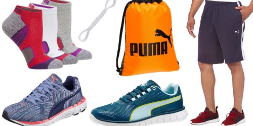Puma: 20% Off Sale Items + Free Shipping = $6.72 Women’s 3-Pack Socks, $8.96 Gym Sacks & More