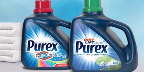 Target: Purex Detergent 100 Load Bottles Only $2.99 After Gift Card Offer – Just 3¢ Per Load