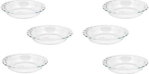 Amazon: Pyrex 9.5″ Glass Pie Pans Only $2.96 Each