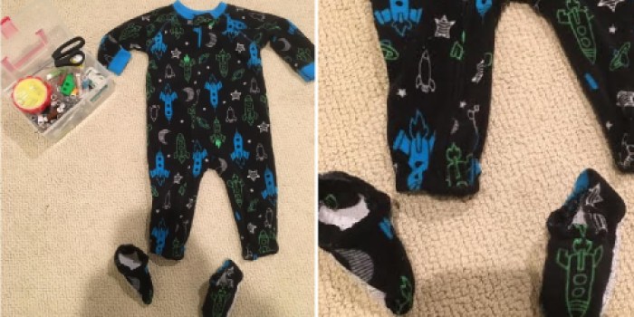 Happy Friday: Recycling Baby Sleepers