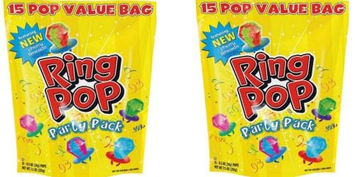 RARE $2.50/1 Ring Pop Party Pack Coupon = 15-Count Bag Only $2.98 at Target