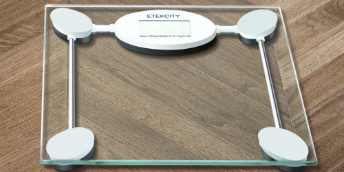 Amazon: Etekcity Digital Bathroom Scale w/ Tempered Glass & LCD Display ONLY $12.68