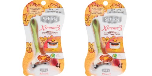 Walgreens: Schick Xtreme Disposable Razor 4-Pack Only $3.12 Each + FREE eMovie Ticket ($10 Value)