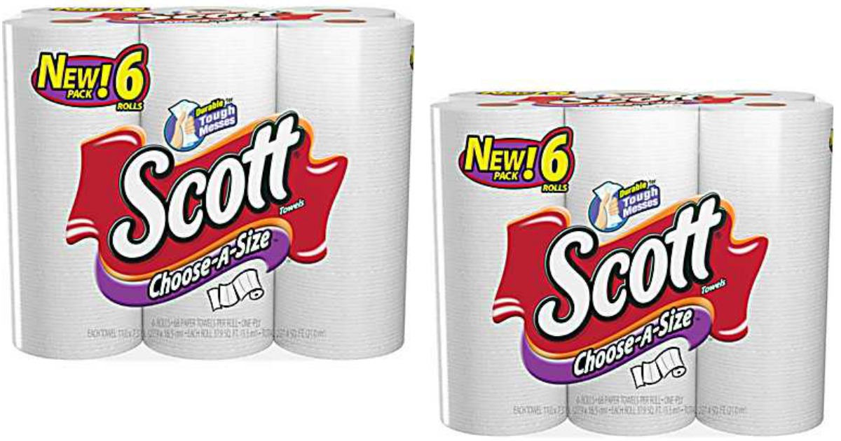 Walgreens Scott Paper Towels 6 Count Only 2.99 (Just 49¢ Per Roll)