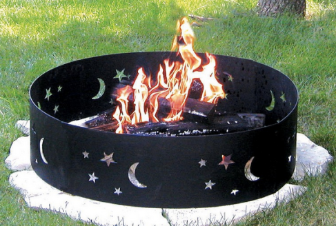 Evening Sky Campfire Ring