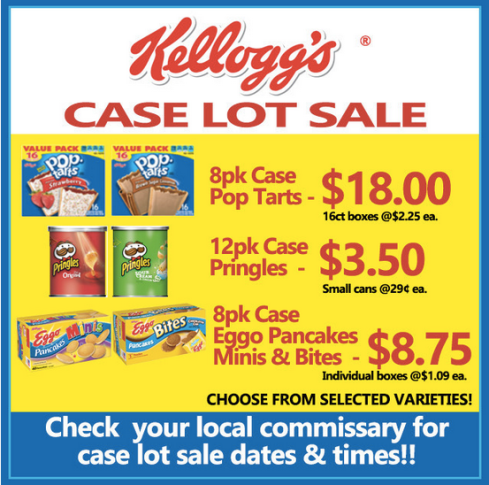 Kellogg's Lot Sale