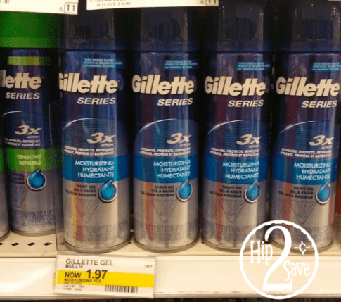 Gillette Shave Gel Target