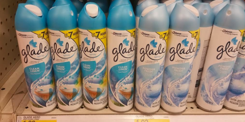 NEW $1/3 Glade Room Sprays Coupon = Only 48¢ Each at Target