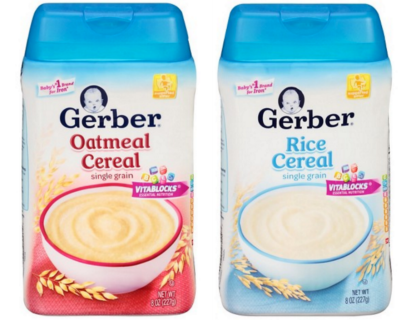 Gerber Cereal