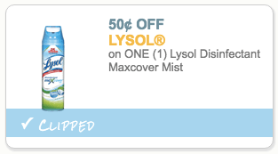 Lysol coupon