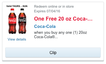 Walgreens Coke coupon