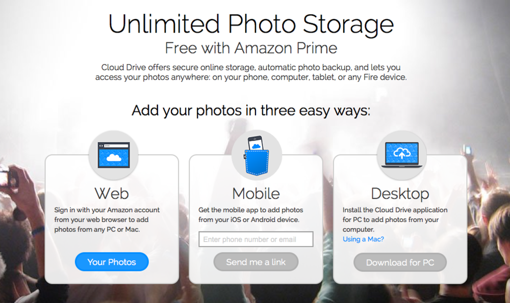 Unlimited Photo Storage 