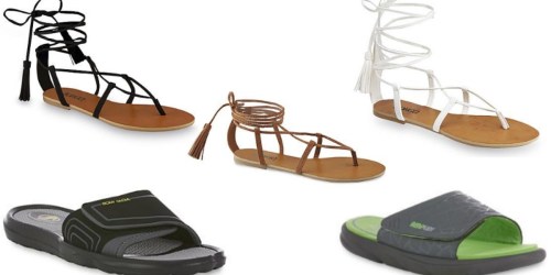 Sears: Men’s and Women’s Sandals Only $6.67 Each (Regularly Up to $29.99)