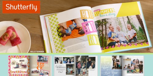 FREE 8×8 Shutterfly Photo Book Plus Cost of Shipping (Just Donate $1 To American Cancer Society)