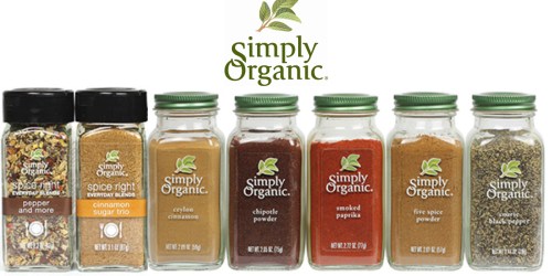Print 7 Simply Organic Spice & Extract Coupons (Save $1.50/1 Vanilla Extract + More)