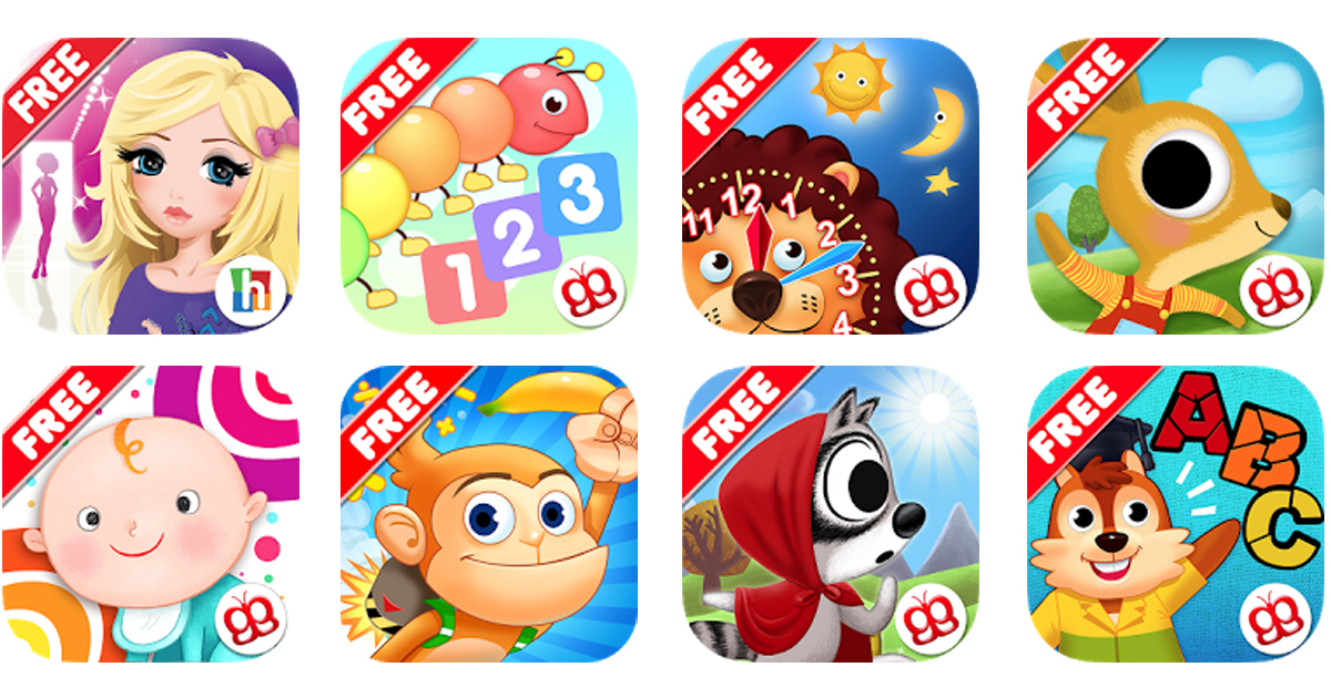 SmartAppsForKids: 21 FREE GiggleUP Educational Apps + More