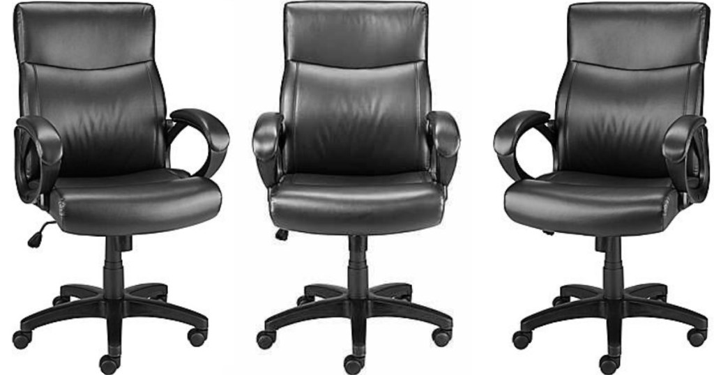 Staples Faux Leather Office Chair