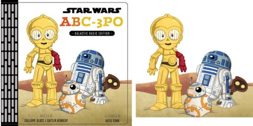 Amazon: Star Wars ABC-3PO Alphabet Book Only $5.64 (Regularly $12.99)