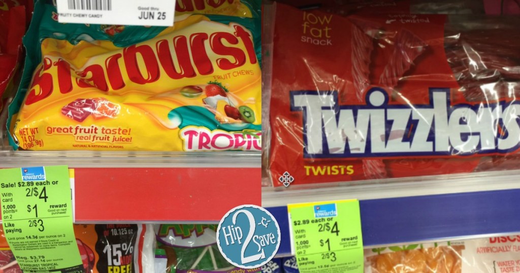 Starburst and Twizzlers at Walgreens Hip2Save