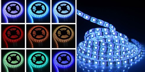 Amazon: Waterproof LED Color Changing Strip Lights with Remote Control Only $13.99 (Reg. $21.99)