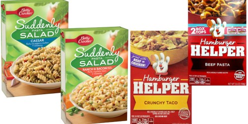 Target: Suddenly Pasta Salad Only 20¢ Per Box + Hamburger Helper Boxes Just 62¢ Each
