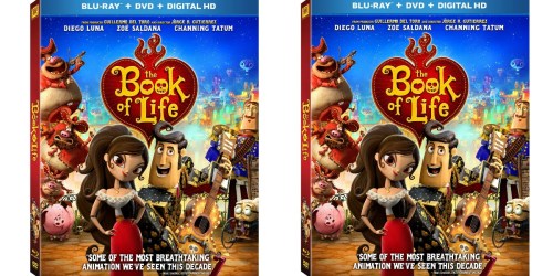 The Book Of Life Blu-ray + DVD + Digital HD Only $5.99 (Regularly $22.99)