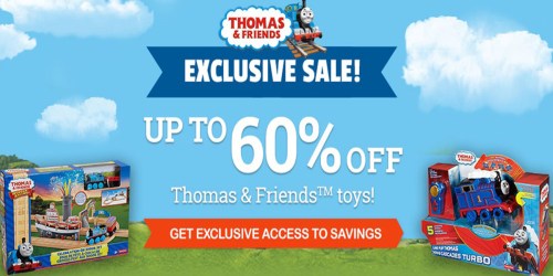 Fisher Price Store Exclusive Sale: 60% Off Thomas & Friends Toys