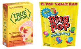 True Lemon and Ring Pop