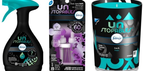 FOUR New Unstopables by Febreze Coupons