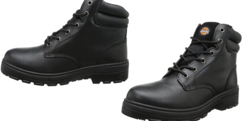 Target: Dickies Men’s Leather Waterproof Work Boots Only $19.86