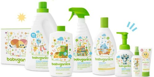 $4.99 Off $10+ Babyganics Purchase Coupon = Nice Buys on Diapers, Wipes & More at Target