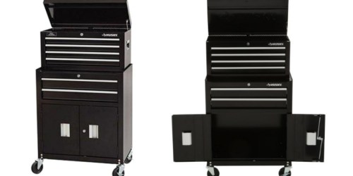 Home Depot: Husky 6-Drawer Rolling Tool Chest Cabinet Set ONLY $99