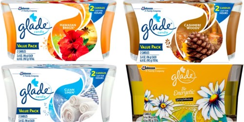 Target: Glade Candles As Low As 35¢ (After Checkout 51 Cash Back)