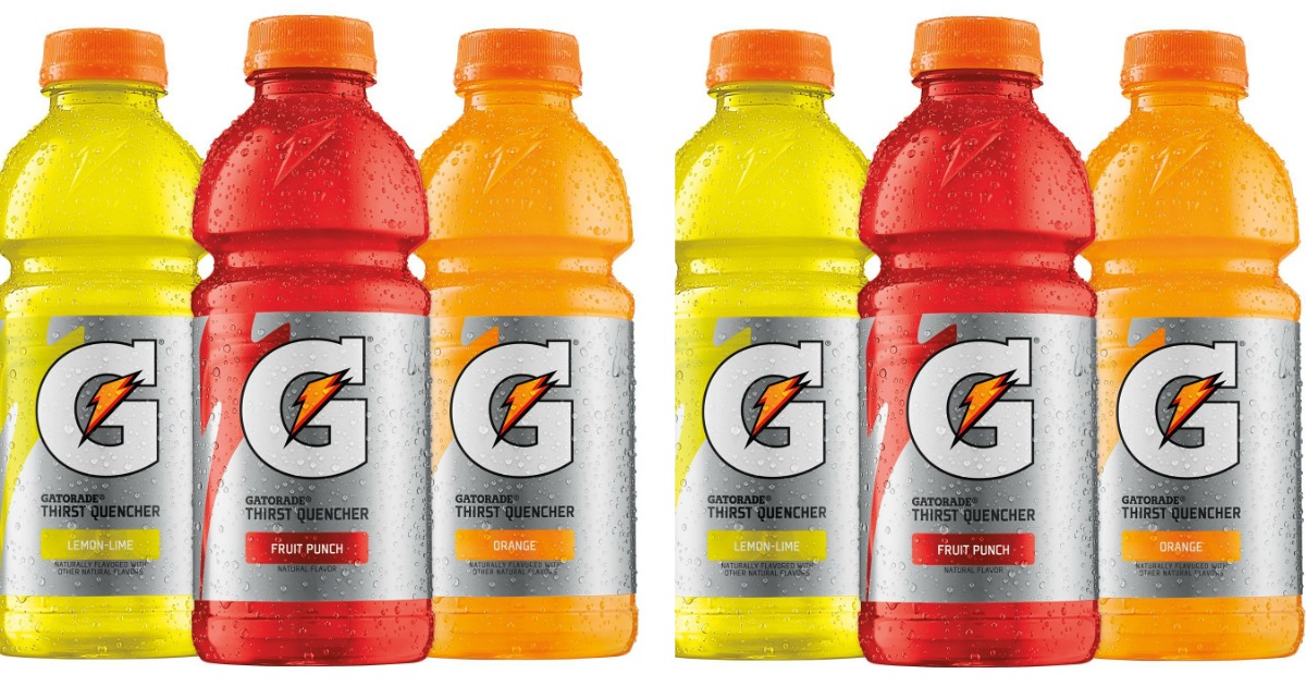 Amazon Gatorade 20 Ounce Bottles Only 58¢ Each Shipped + More